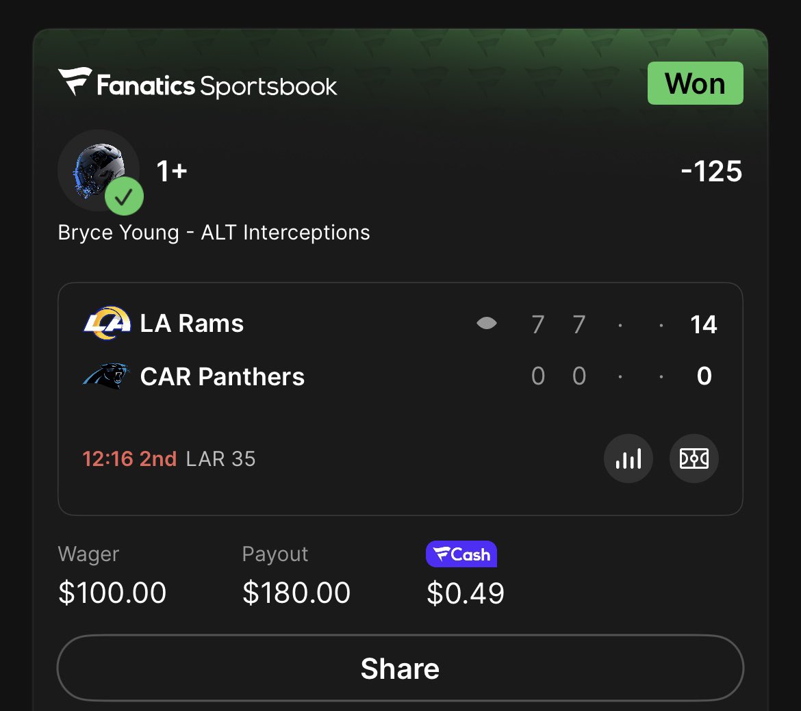 ChippyBets's tweet image. ✅1st quarter cash