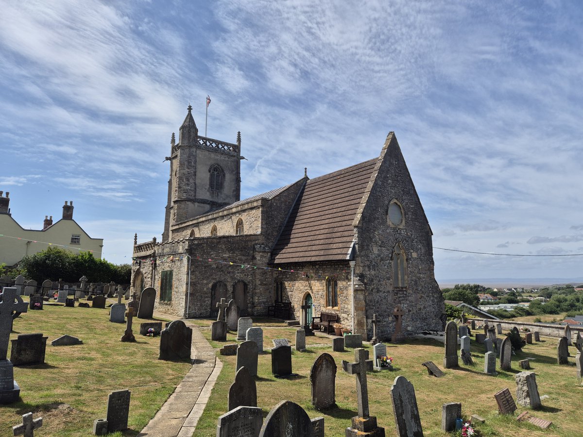 TheHistoryMouse's tweet photo. A look back at the #ScamperDownTheSomersetCoast. Leg one: #PortisheadToWestonSuperMare Part B; #AllSaintsKingstonSeymour #StLawrenceWick #StPaulKewstoke https://t.co/D9ca2h0s0O