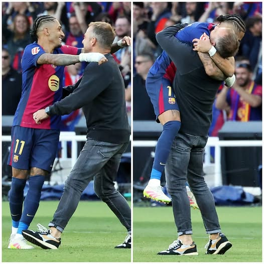 BouafifNour's tweet photo. Raphinha for Barça before Hansi Flick:
🏟️ 87 Games
⚽ 20 Goals
🎯 23 Assists
🥅 43 Goal Contributions

Raphinha under Hansi Flick:
🏟️ 73 Games
⚽ 43 Goals
🎯 27 Assists
🔥 70 Goal Contributions https://t.co/6rsNX0GVgA