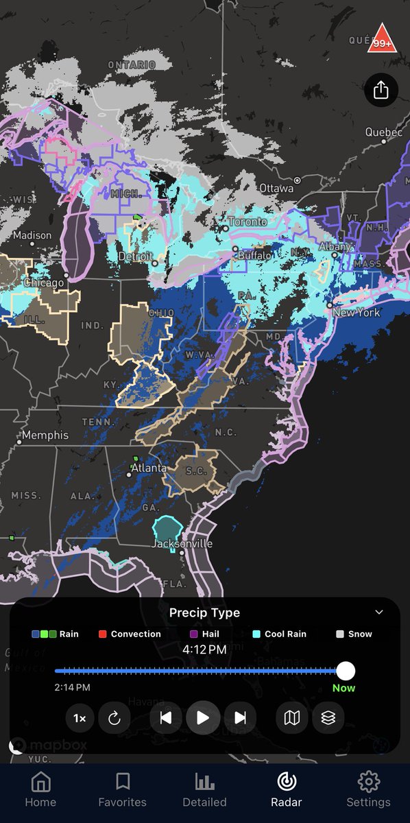 EverythingWX's tweet image. MRMS precipitation type is coming with the next EverythingWx update!