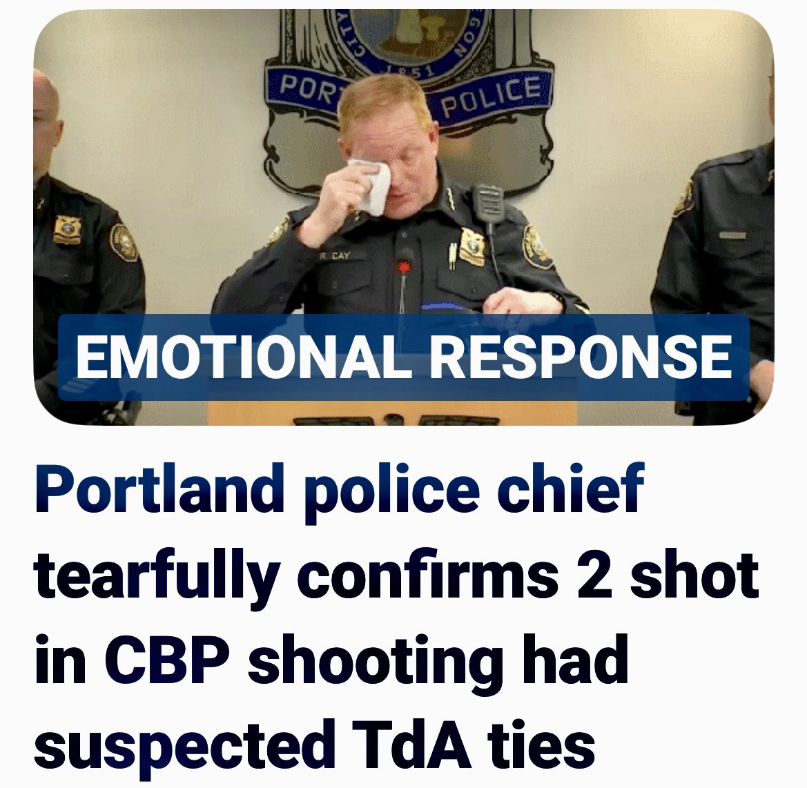 5_five_6's tweet image. How can any normal person in Portland feel safe with this pussy as their police chief?