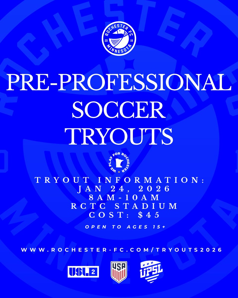 Rochester FC Minnesota tweet media