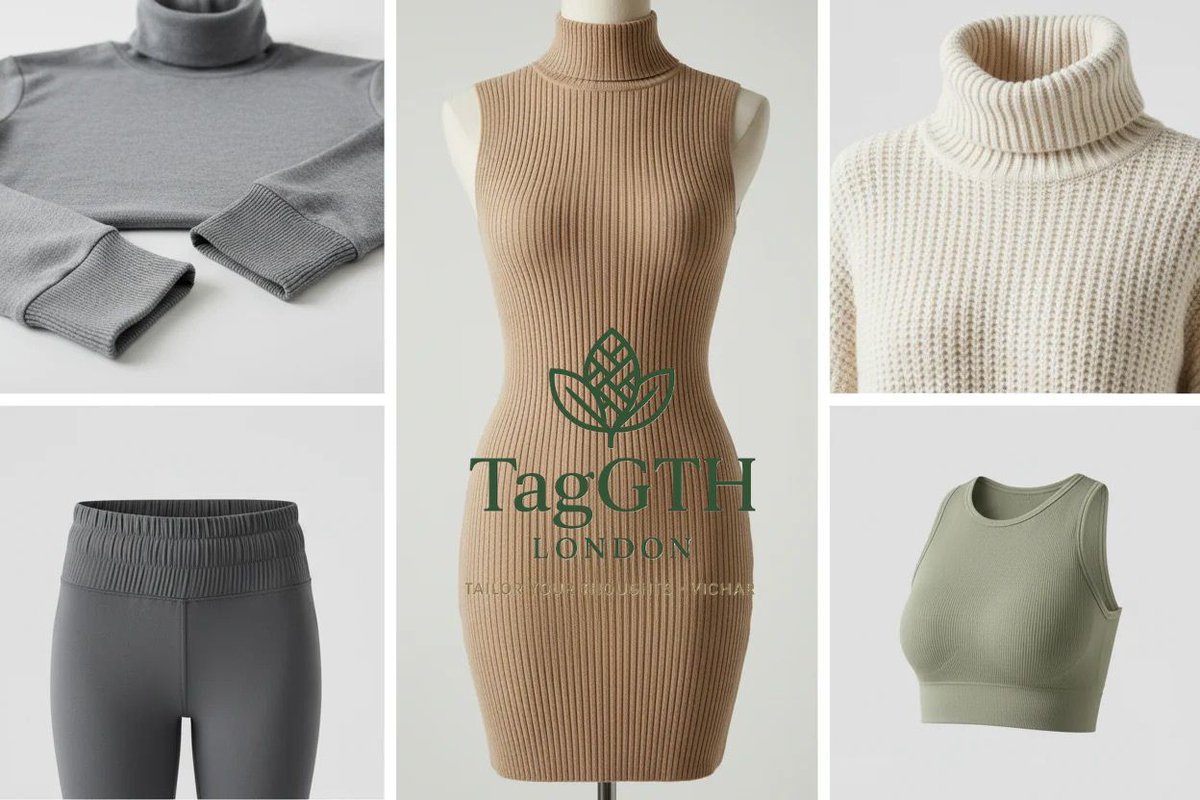 TagGTHltd's tweet image. Linear elegance. Snug perfection. 🧵✨

Our Ribbed Knits bring a tactile, three-dimensional feel to sustainable fashion. High stretch, perfect recovery, and a silhouette that stays true.

Tailor Your Thoughts • VICHAR.

#TagGTH #SustainableFashion #RibKnit #TextileDesign
