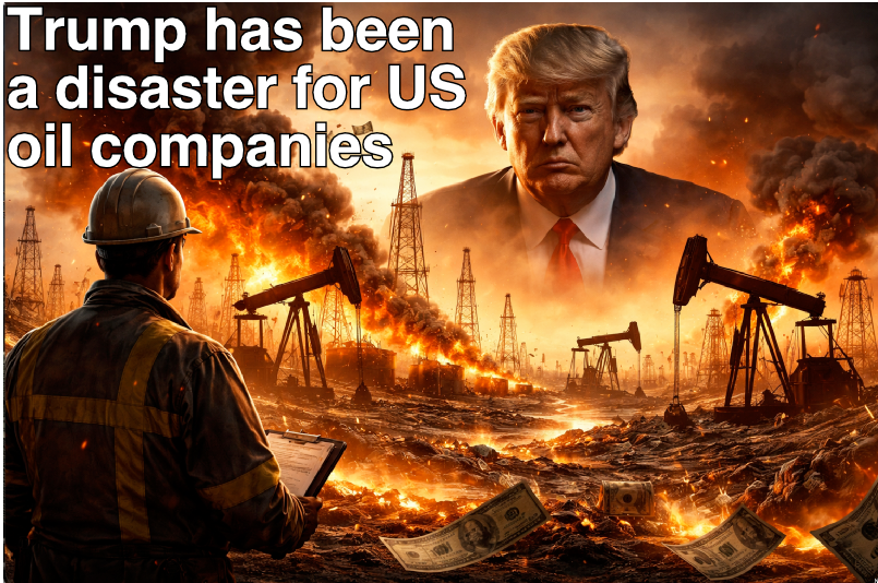 aeberman12's tweet photo. On what possible basis would you trust Trump on oil, @acranberg?

He’s already burned U.S. producers.

His so-called “Energy Dominance” and “Drill, Baby, Drill” policies were a lie.

The shale patch knows that Trump cannot be trusted.
#OilMarkets #EnergyPolicy #USShale #WTI #Trump #EnergyDominance #DrillBabyDrill #CommodityMarkets