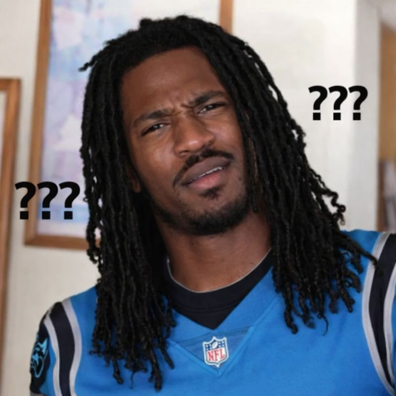 AggregateSports's tweet photo. WHERE IS RICO DOWDLE?
#NFLPlayoffs #NFLMemes #Panthers #Rams https://t.co/0PbBuH0MSw