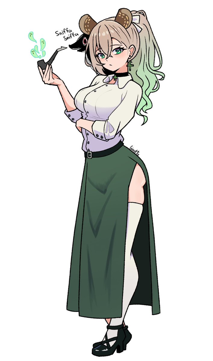 ginotty's tweet image. This Nimi I drew a year ago