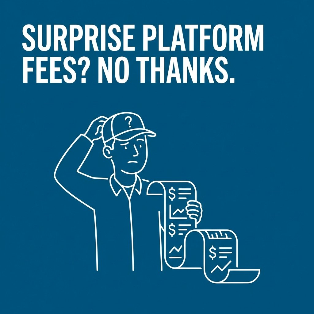 Tegyinc's tweet image. Ever notice extra fees popping up from other freight platforms after the load is booked? At Tegy, what you see is what you get: no hidden costs, no gotchas. Honest rates, every load. That’s how freight should work. #freight #logistics #nocatch