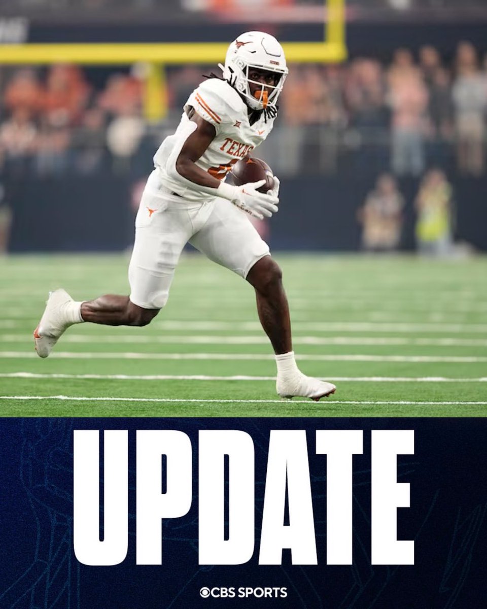 mzenitz's tweet image. Indiana is emerging as a top contender for Texas running back transfer CJ Baxter and he’ll be arriving in Bloomington tonight for a visit with the Hoosiers, sources tell @CBSSports.

Former five-star recruit who was a Freshman All-American in 2023 before being limited by injury…