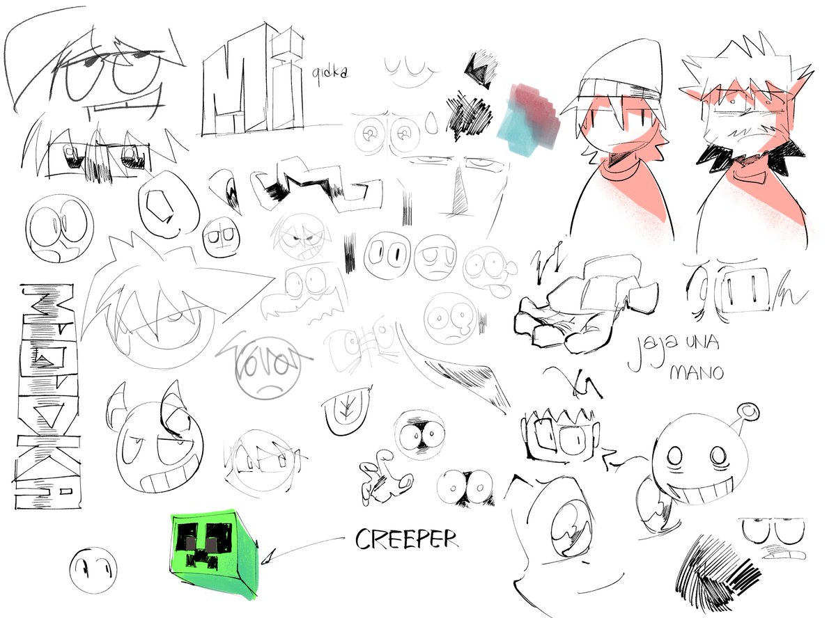 miqidka's tweet image. doodles