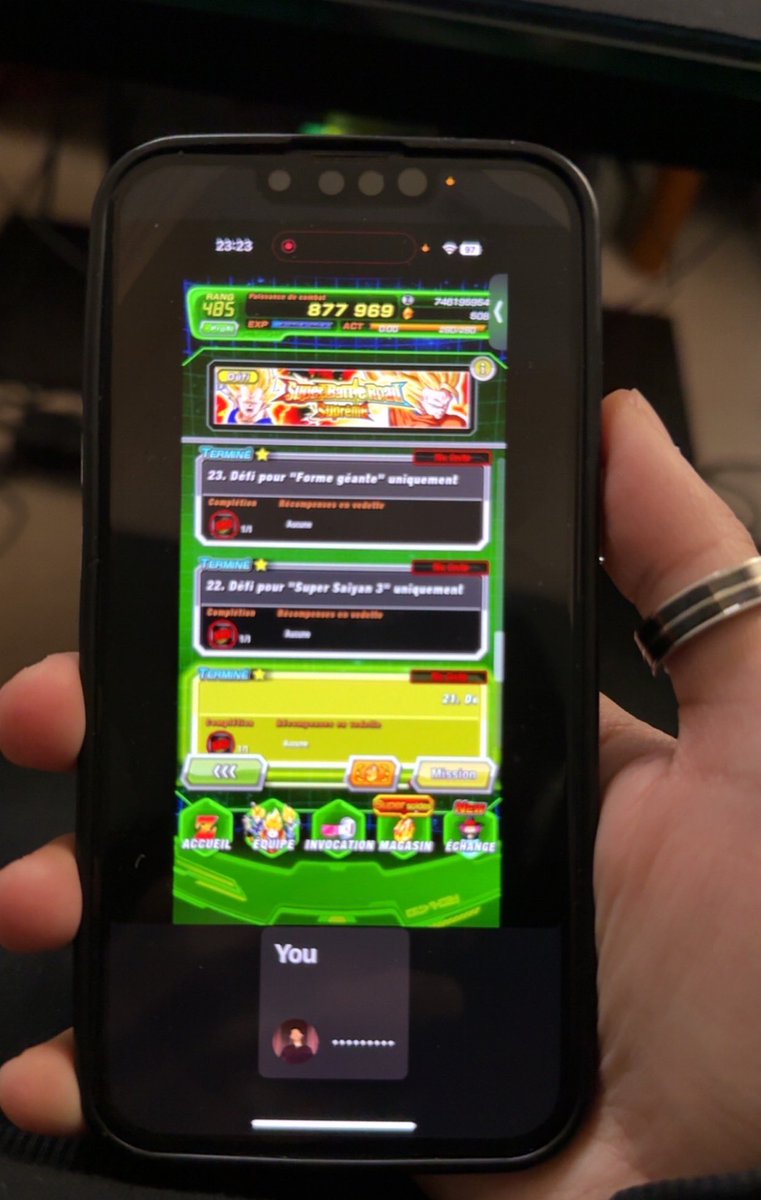 Soho_ven's tweet image. Je coach une fille sur Dokkan les gars !!