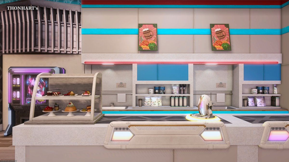 EorzeaMart [S]
JP Tonberry, Shirogane W2 P33

A modern konbini convenience store. Open 24/7 (15-second free parking)

Store info: eorzeamart.carrd.co
More pics: housingsnap.com/45633

#ffxivhousing #FF14Housing #FF14ハウジング #FF14 #hgxiv #FFXIV #HousingEden