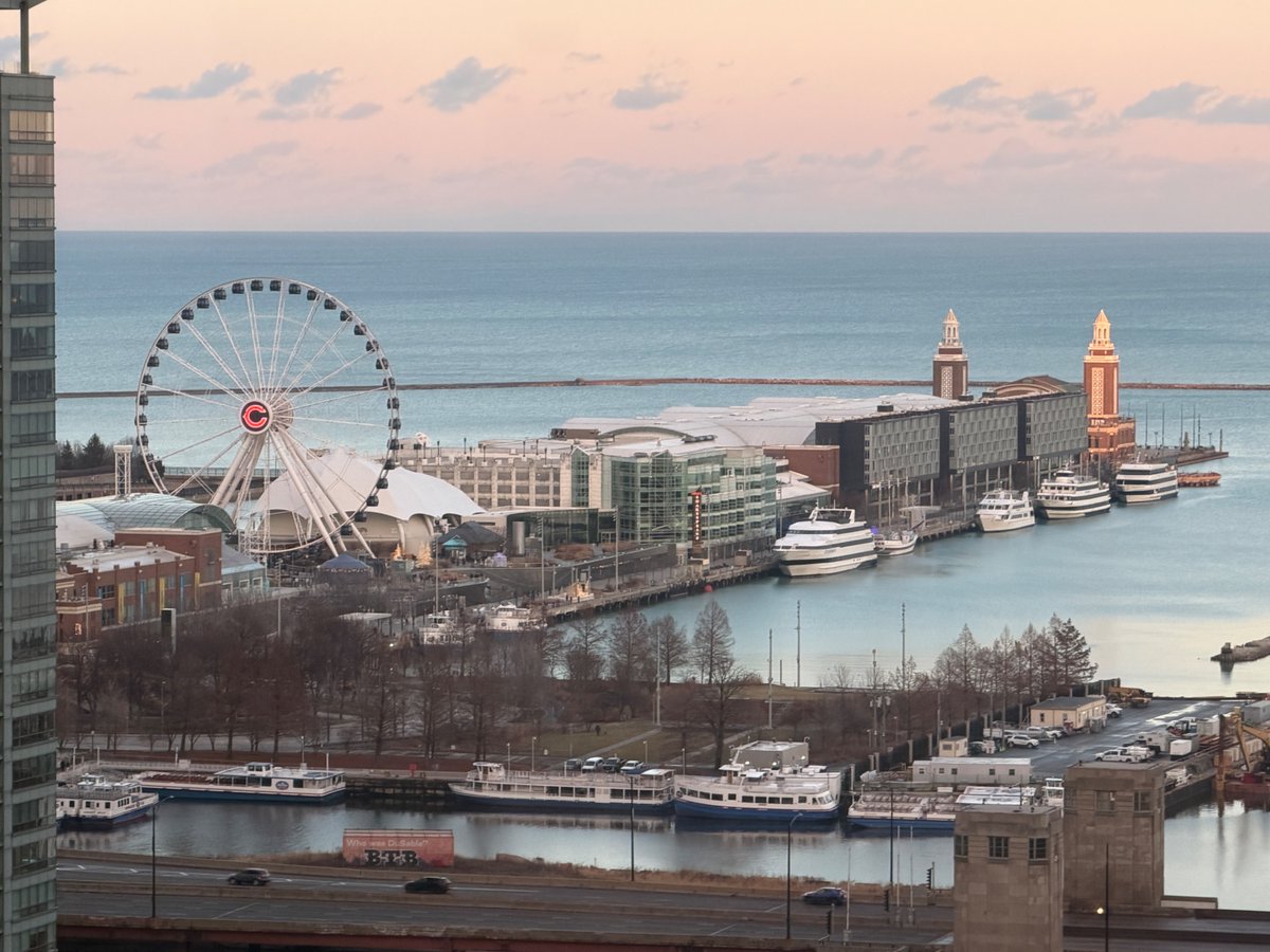 Navy Pier ferris wheel is ready. Are you? We’re talking Bears/Packers playoff match up. Hamp and OB pregame starts at 5 on <a href="/WGNRadio/">WGN Radio 720</a> join us!