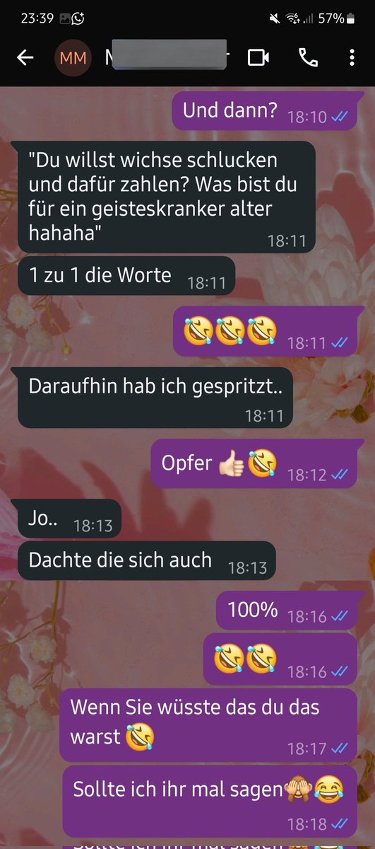 Hat mein klassenopfer einfach eine aus unserer Parallel klasse nach Kondomen gefragt 🤣wenn sie nur wüsste!😈
FinDomme FinDomQueen Findomfeet FinDom Moneydom Femdom