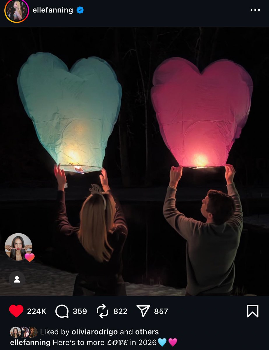 Liv liking Elle’s post about LOVE…