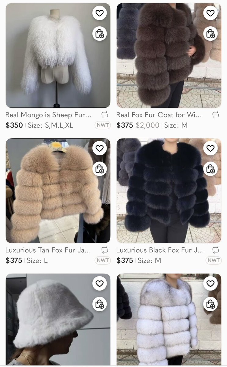 sosa_oksana's tweet image. Weekend scroll, but make it luxe ✨✨
Real fur, timeless silhouettes, and exceptional quality—now available in my mini boutique store @Poshmarkapp 
Perfect pieces for winter elegance 🤍
#Poshmark #LuxuryStyle #WeekendFinds