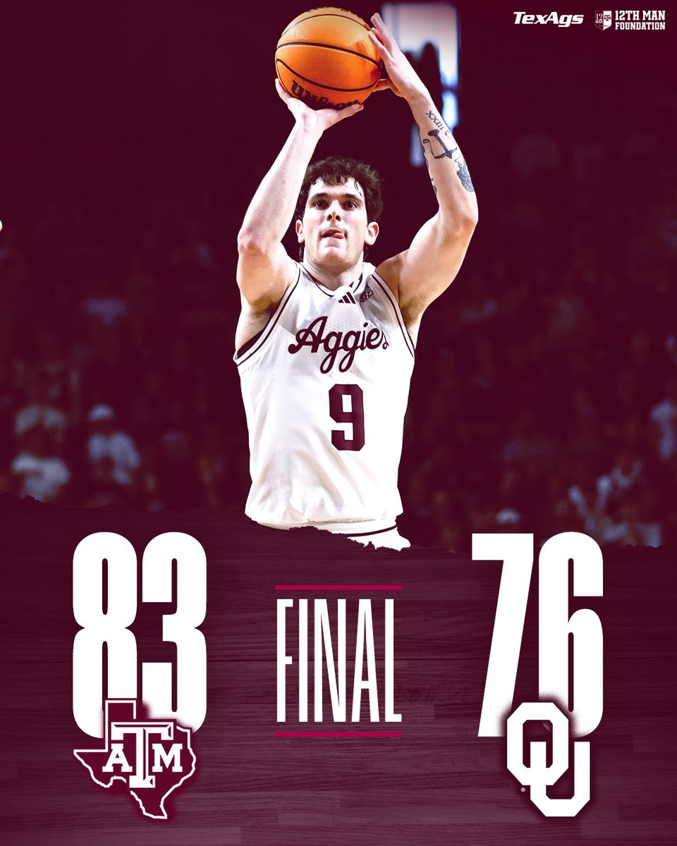 TexAgs's tweet image. Boomer bounced 😏

#BuckyBall | #GigEm