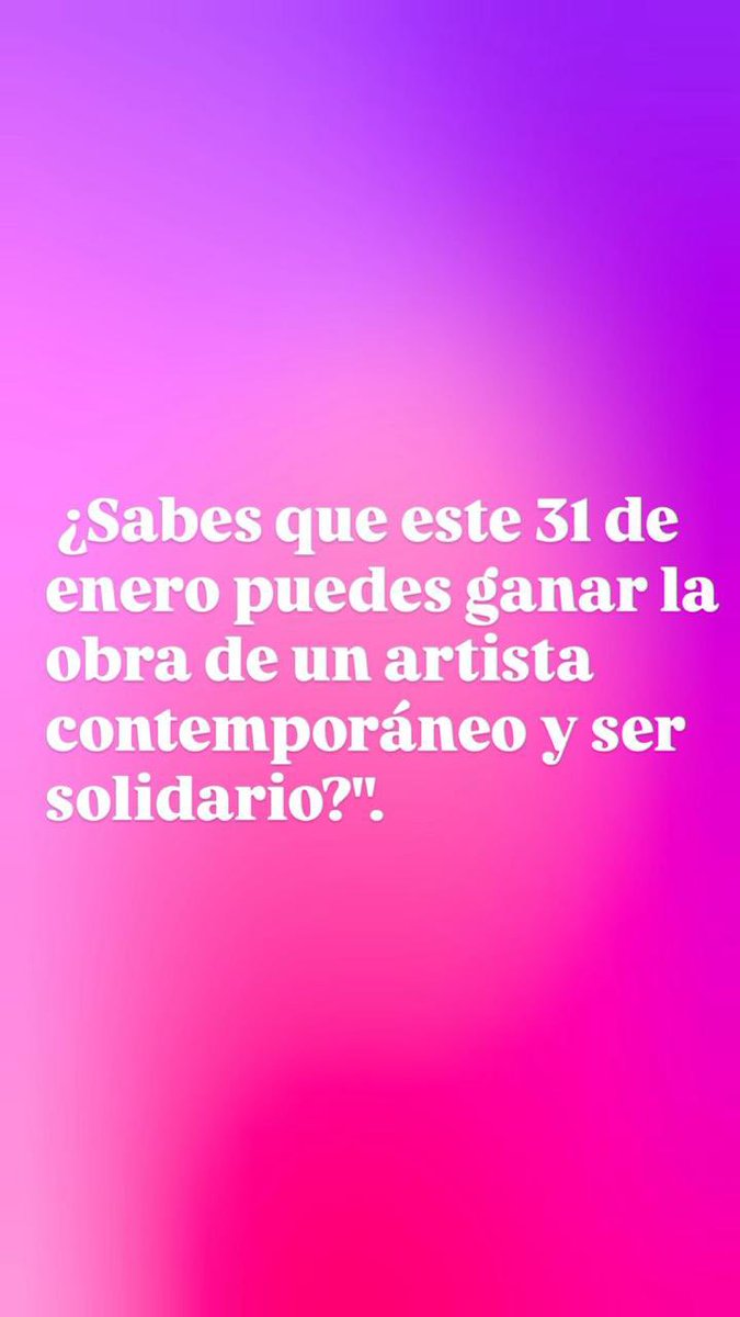 No se lo pierdan! 
Gran oportunidad de ayudar y ganar algo muy lindo!