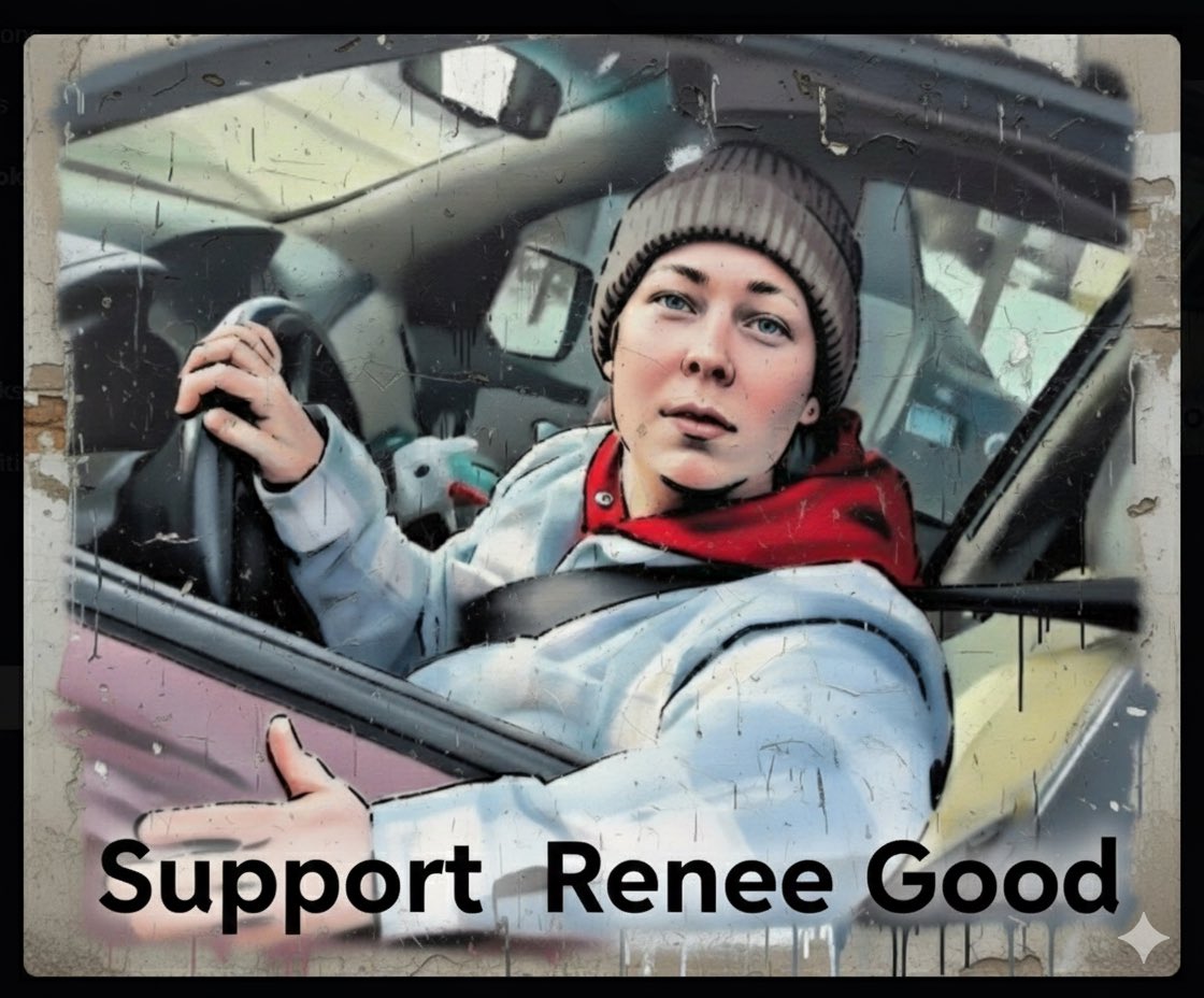“When you kill a (GOOD) angel, you awaken (BAD) evil.”
Justice is not optional. It’s overdue.
#JusticeForReneeGood #TruthWillRise #SayHerName #ArtAsResistance