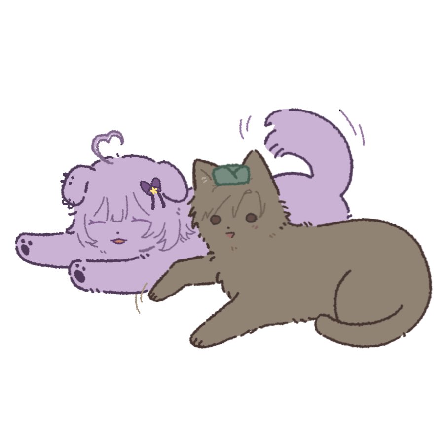 serbiakisser's tweet image. who wants to take these sillies home? they totally not gonna destroy your house… (..◜ᴗ◝..)

 © Jay_Commission ♡