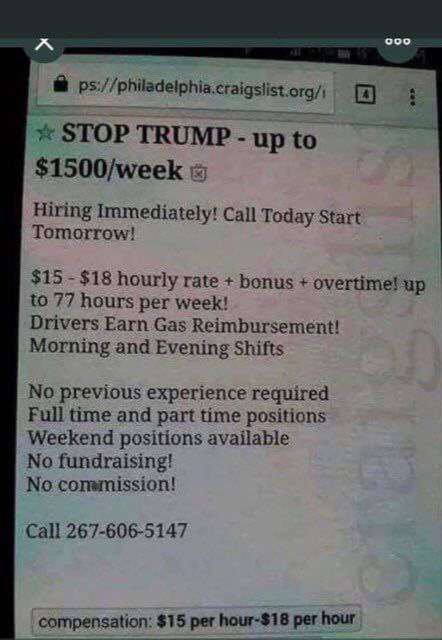 SafetyNotorious's tweet image. RENT-A-PROTEST

Paid agitators in protests are assigned roles to incite violence, obstruct law enforcement, sow chaos, and portray themselves as victims. Tragically, such radical tactics often result in fatalities and further instability.