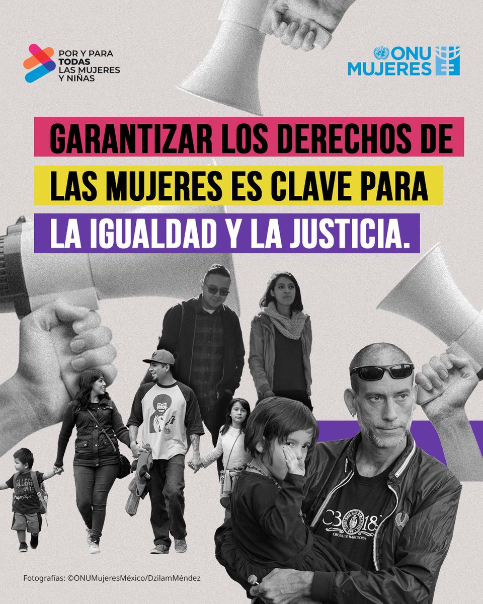 🤜🏼Hoy y todos los días, todos los derechos, para todas las mujeres y las niñas. #IgualdadDeGénero

Vía @onumujeresmx