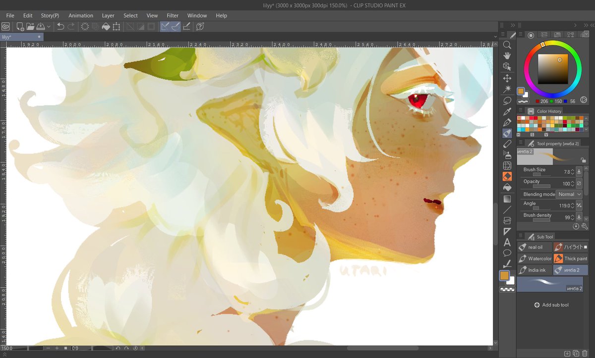 utari_art's tweet image. I missed you Lily