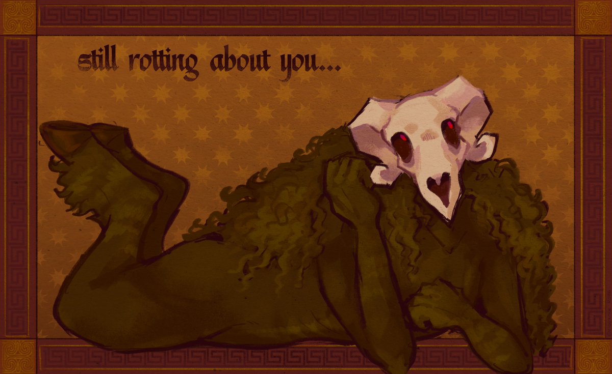 viocrence's tweet image. still rotting about you . . .