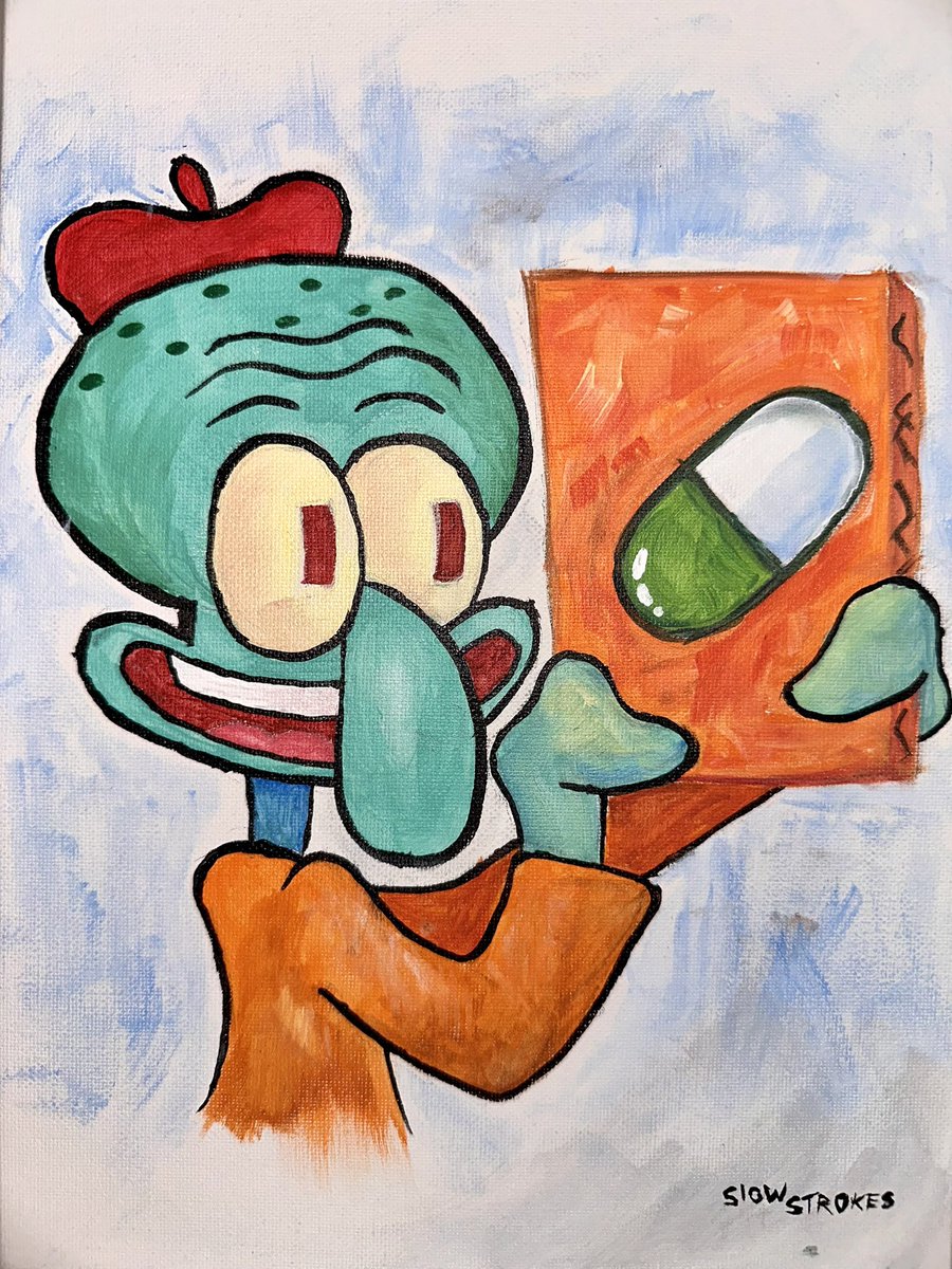 mrslowstrokess's tweet photo. Sometimes you need to paint your own pfp

Best part of the day are some slow strokes on the canvas

Who likes art? https://t.co/jJTiu5fDwQ