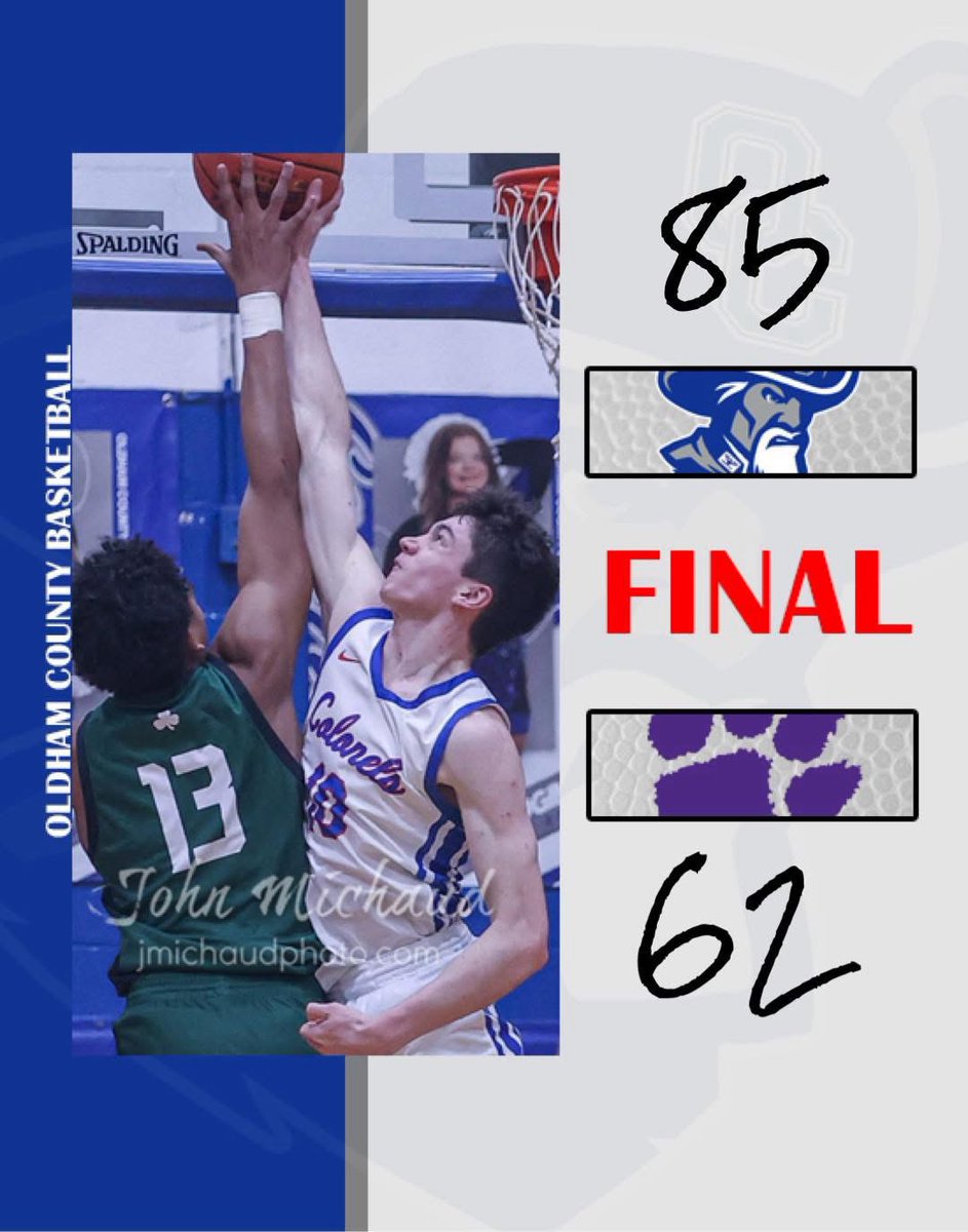 Boys Basketball gets the win over Bardstown! #WEAREOC