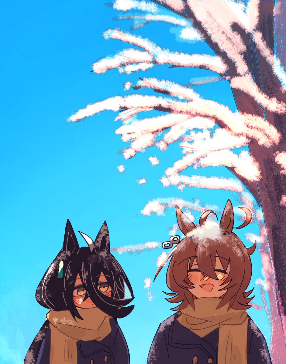 gachitamago's tweet image. 冬晴れ