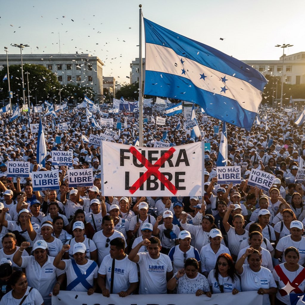 Libre, haciendo lo que mejor hace: hacer todo mal. 

En lugar de cerrar su gobierno democráticamente promoviendo una transición pacífica están dando manotadas de ahogado. 

Justificando su actuar con leguleyadas, por  esa razón 8 de cada 10 hondureños no votó por ustedes.