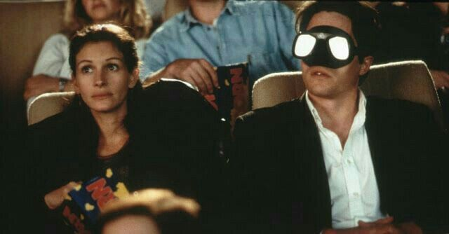 cinevow's tweet image. Julia Roberts and Hugh Grant in Notting Hill, 1999 (dir. Roger Michell)