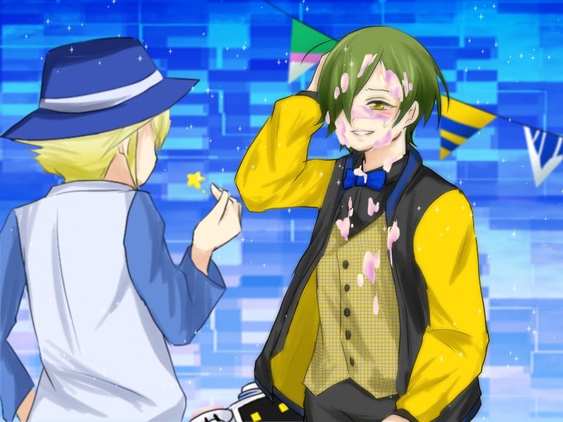 もりときゅん某捻れた世界風に祝っちゃる(^^ω）