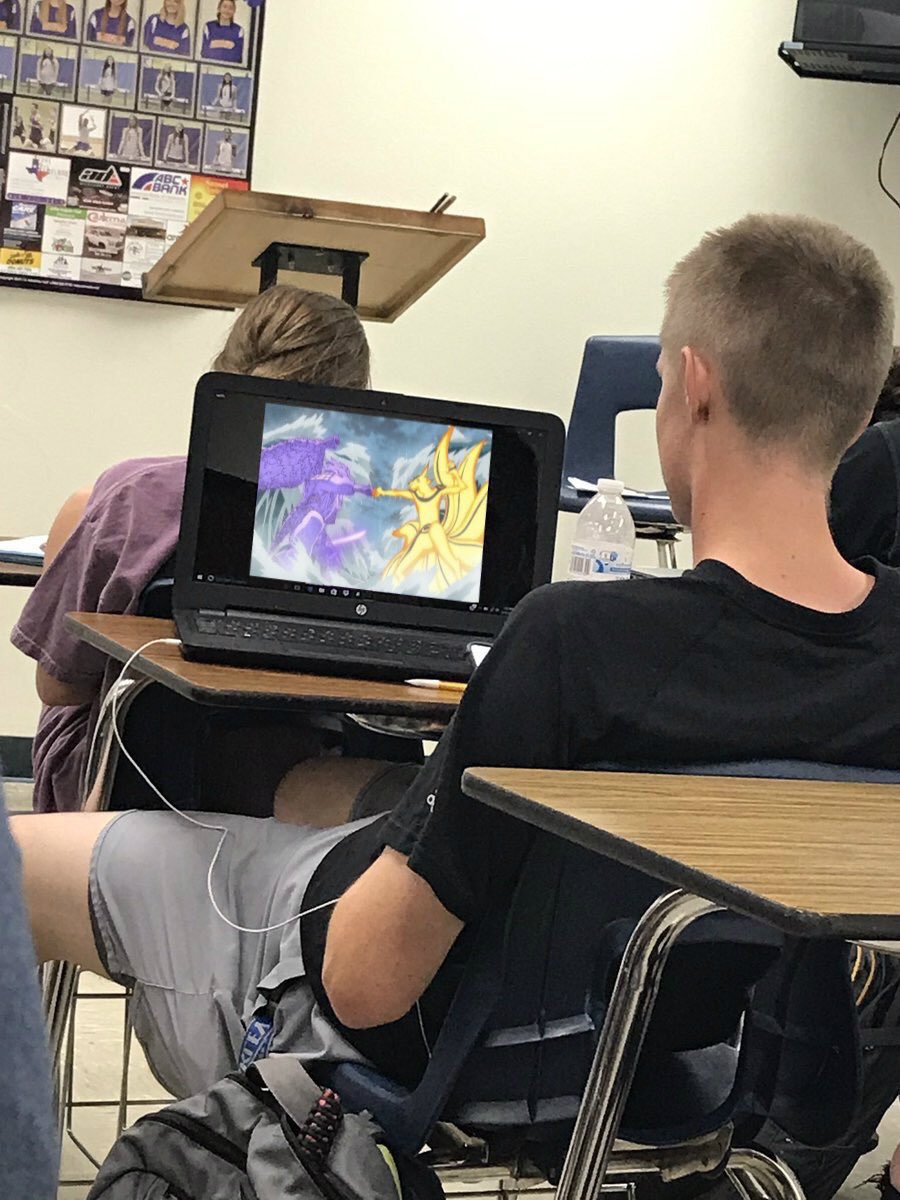 NarutoVibe's tweet image. Education is vital 💀