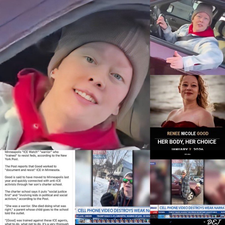 NancyH_60's tweet image. 🚨🚨🚨 Here’s the truth about Renee Good! If you’re still questioning the shooting of Renee Good, listen to this video and watch the footage from the ICE officer.

🔥🔥 If you still believe the ICE officer was in the wrong, then you need mental help.