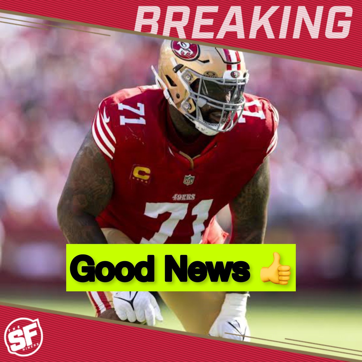 #49ers Trent Williams will play tomorrow, per <a href="/JayGlazer/">Jay Glazer</a>