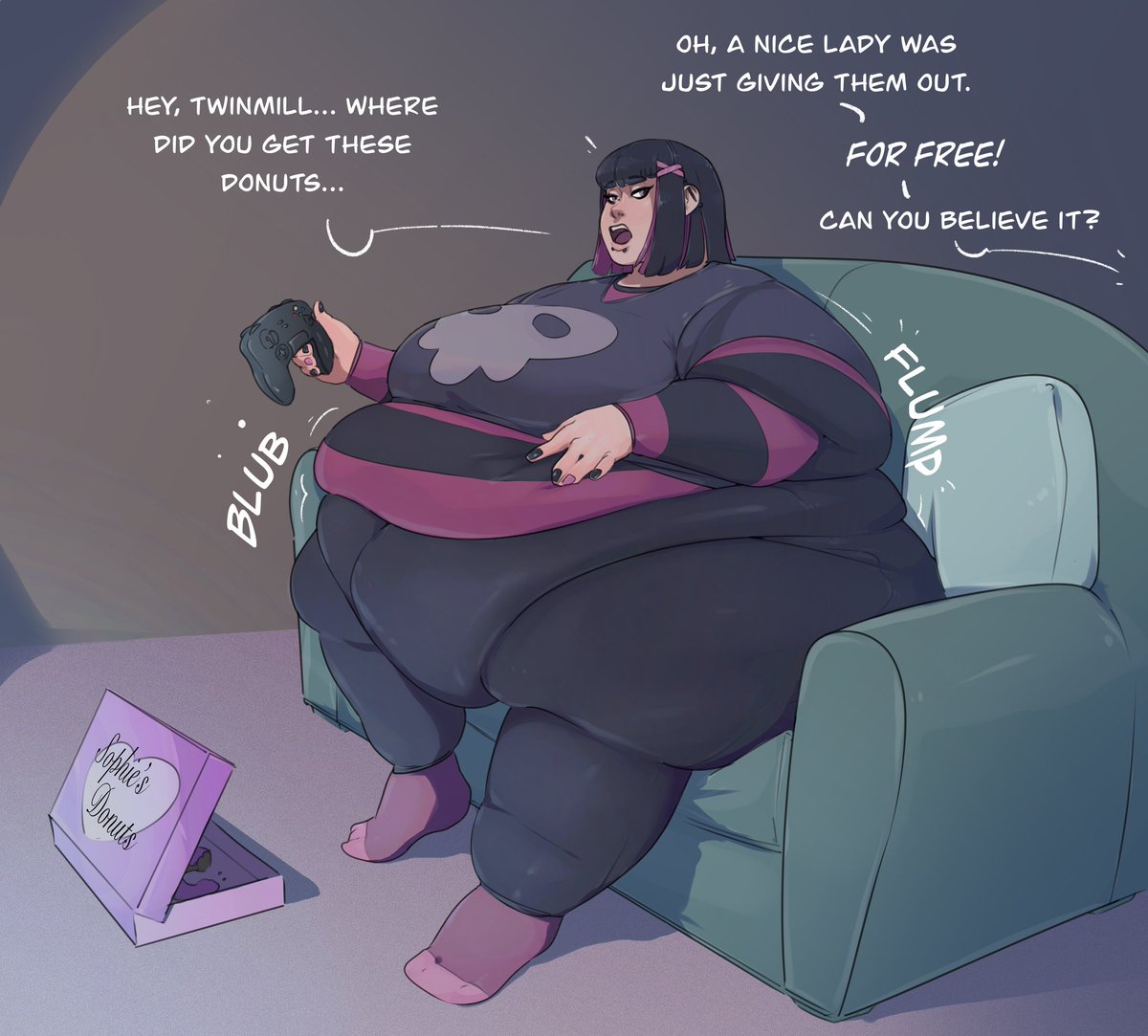 Sophie_Coms's tweet image. Giving Piper the soft welcome!

Love all you work @LadyLuckFate!