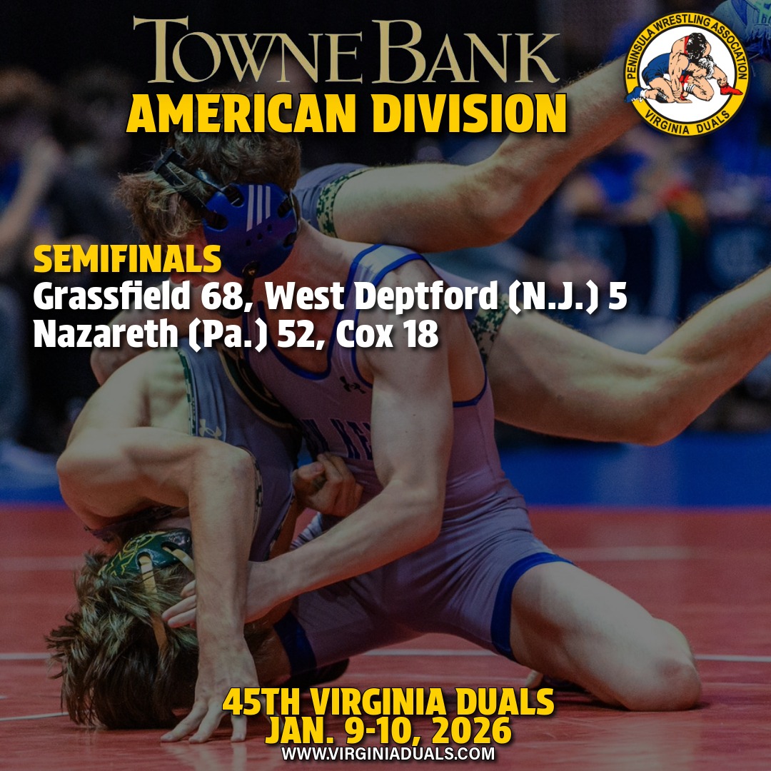 virginiaduals's tweet photo. Semifinal Results #VaDuals26 https://t.co/C8AHyIxtMz