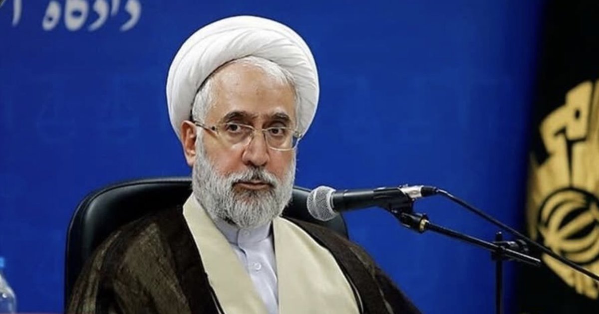 ChuckPfarrer's tweet image. THE LAST DEADLY STEP: Mohammad Movahedi Azad, Attorney General of the Islamic Republic of Iran, has pronounced that arrested protesters will now be executed.  This announcement came after a scheduled televised address by Iranian President Masoud Pezeshkian was cancelled.