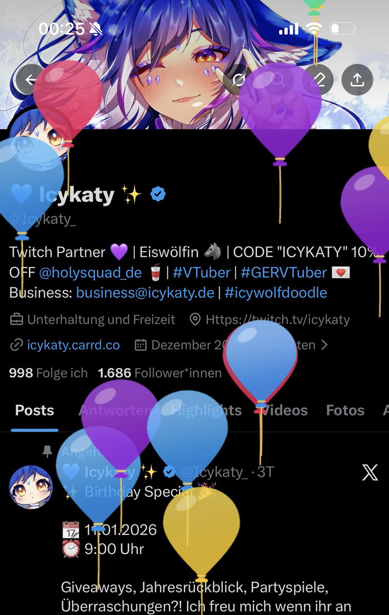 💙 Icykaty - Debut 05.05.26 ✨ tweet media