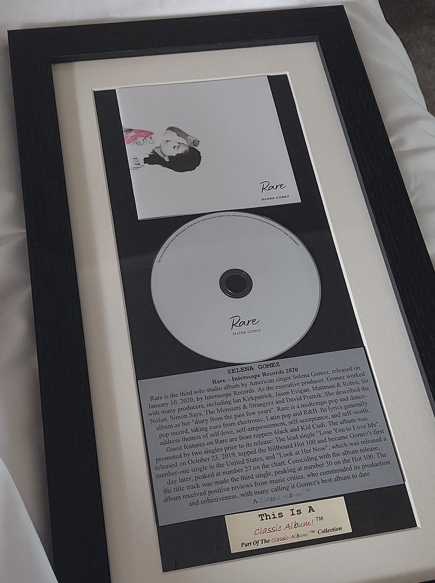 gomezespresso's tweet photo. It's been 6 years since #selenagomez released her album rare this album holds a special place in my heart it helped me through the darkest part of my life I can never thank selena enough for that #6yearsofrare https://t.co/9DSJpV7eyO