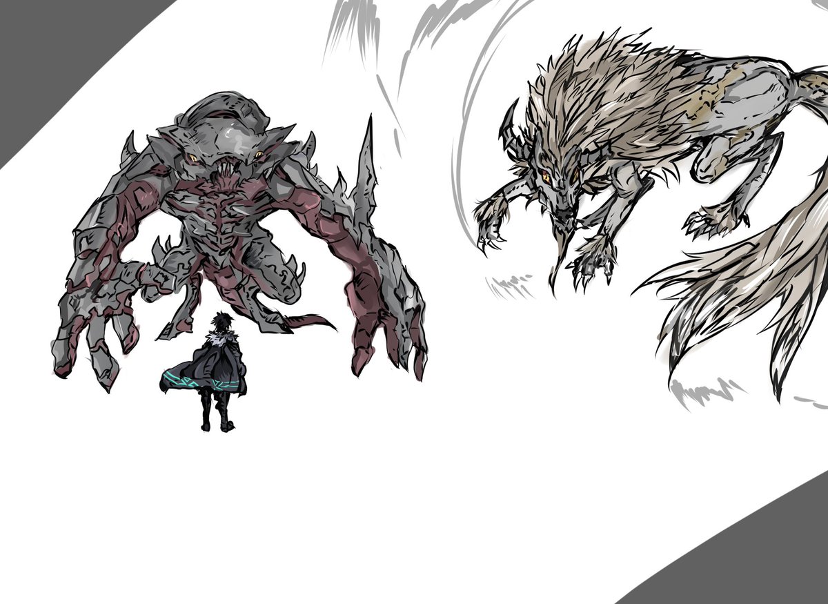 "Creatura"

Monsters, monsters and more monsters🙇‍♂️

#manga #monster #neonchronicles #characterdesign