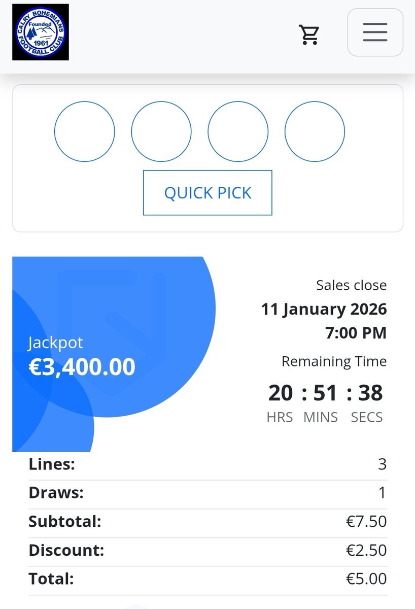 Calry Bohemians F.C. tweet media