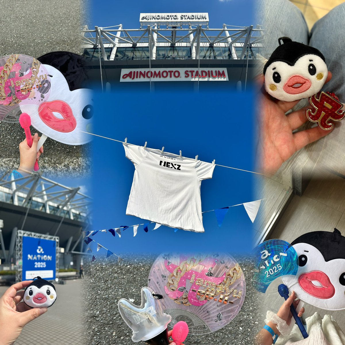 250831♡

推しと推しが同じステージという奇跡の日👸🐧♡

#anation2025