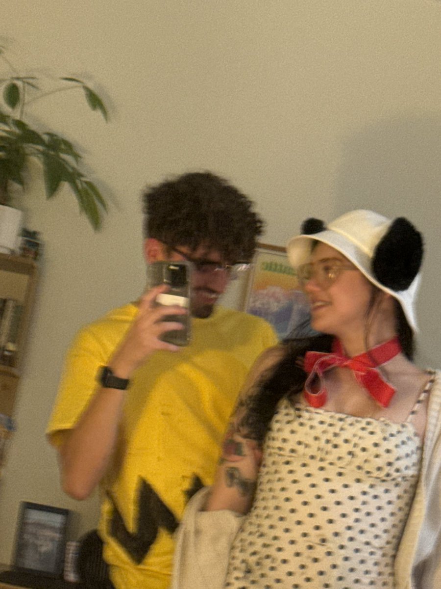 she was snoopy but i was the one barking