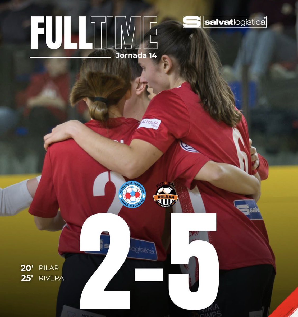 Estamos muy cerca, pero necesitamos hacerlo un poco mejor, el nivel de los rivales así lo exige.
Seguimos en pie, esto es muy largo.

#PenyaEsplugues #PrimeraIberdrola #futsal #futsalfem #RFEF