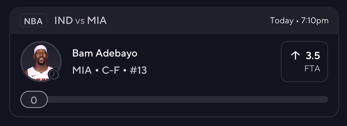 ScriptBetz's tweet image. 🚨🚨 ABSOLUTE NUKE: BAM ADEBAYO OVER 3.5 FREE THROW ATTEMPTS 🚀💰

THIS IS AS CLOSE TO AUTOMATIC AS IT GETS. No guessing. No sweat.

🔥 BAM IS A FOUL MAGNET
•Lives in the paint, attacks through contact, welcomes physicality
•Indiana has no answer without fouling him

💥 PACERS…