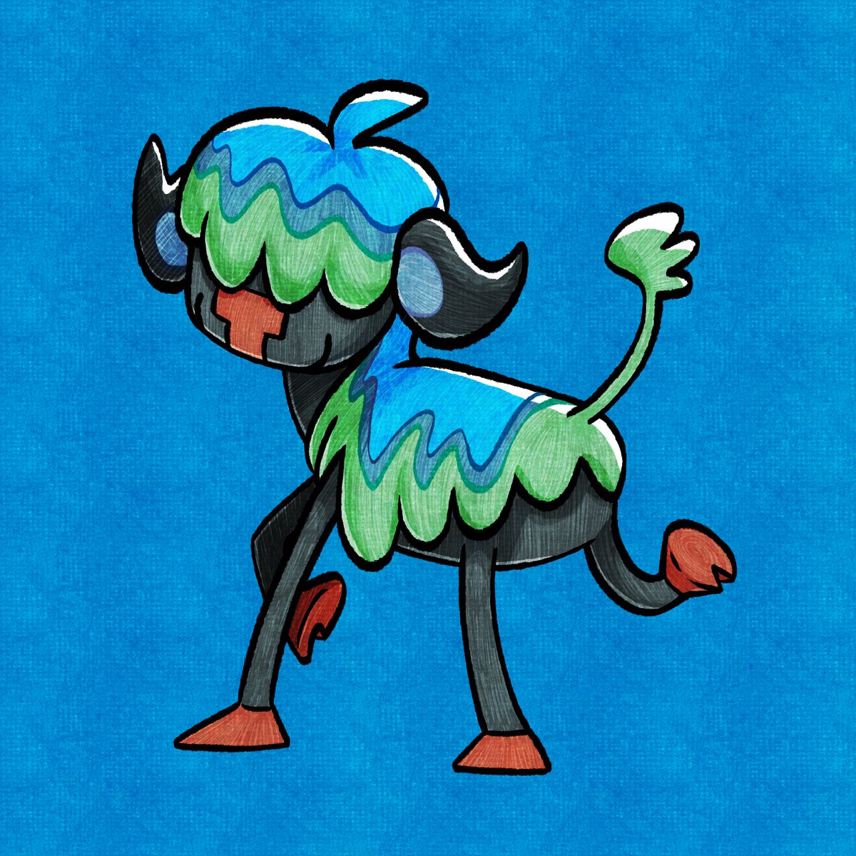 azulaylewin's tweet photo. Currently creating some Thai-based starters. Meet Phruphant, Kindear and Calflow!

(yes I know Litten exists, let me have fun)

#fakemon #Pokemon https://t.co/I1UTLNQ4oR