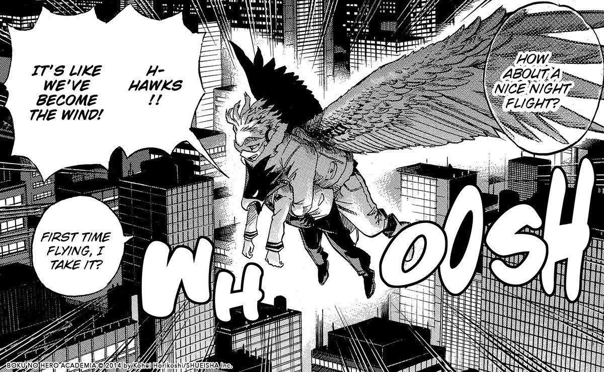 Super cool resin cast kit of Hawks and Tokoyami's first flight