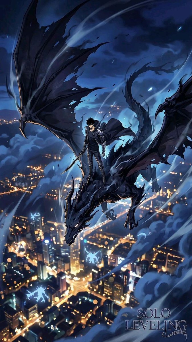 SoloLeveling's tweet image. Jinwoo &amp;amp; KAISEL 🔥 
#SoloLeveling #나혼자만레벨업